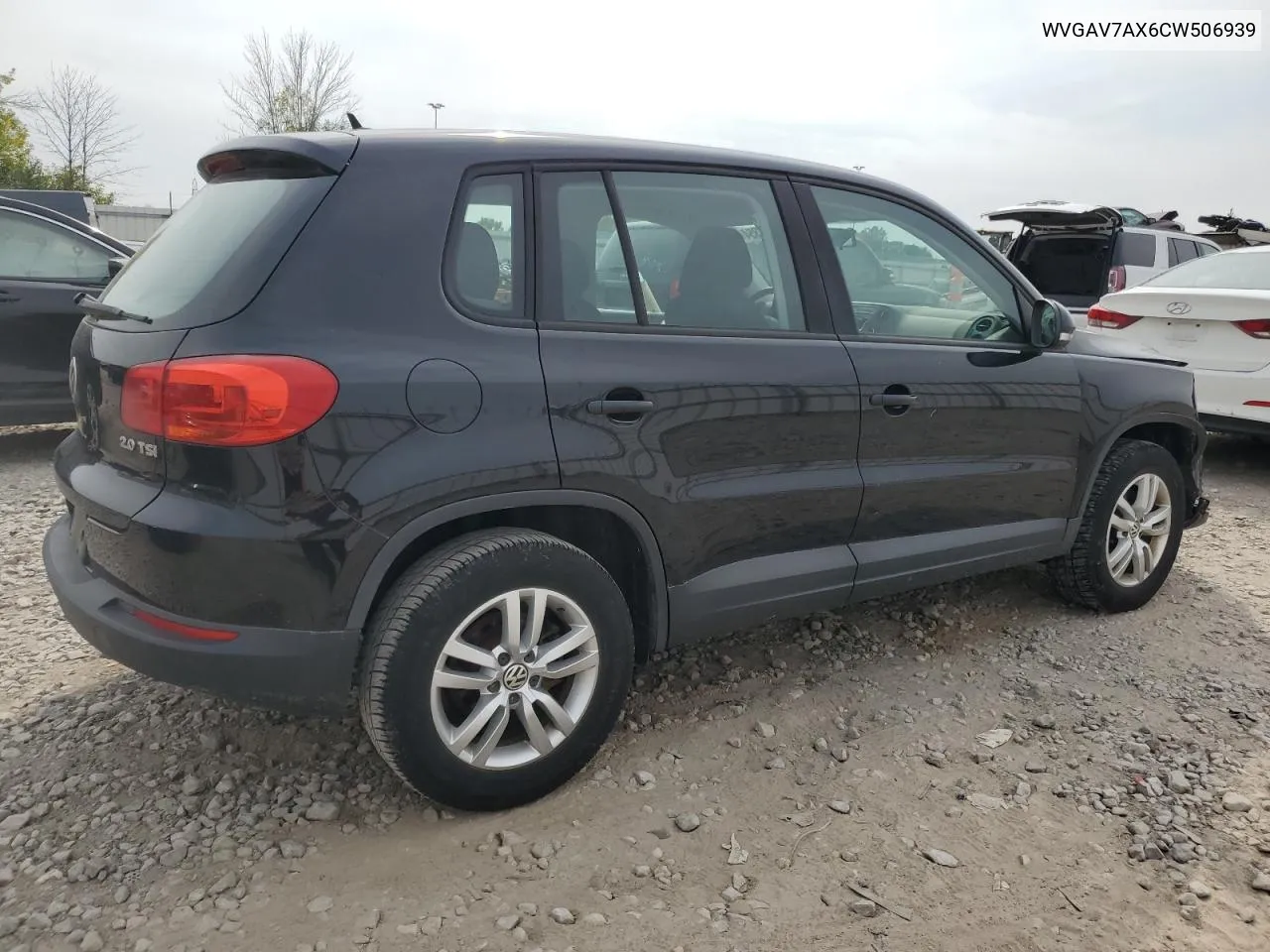 WVGAV7AX6CW506939 2012 Volkswagen Tiguan S