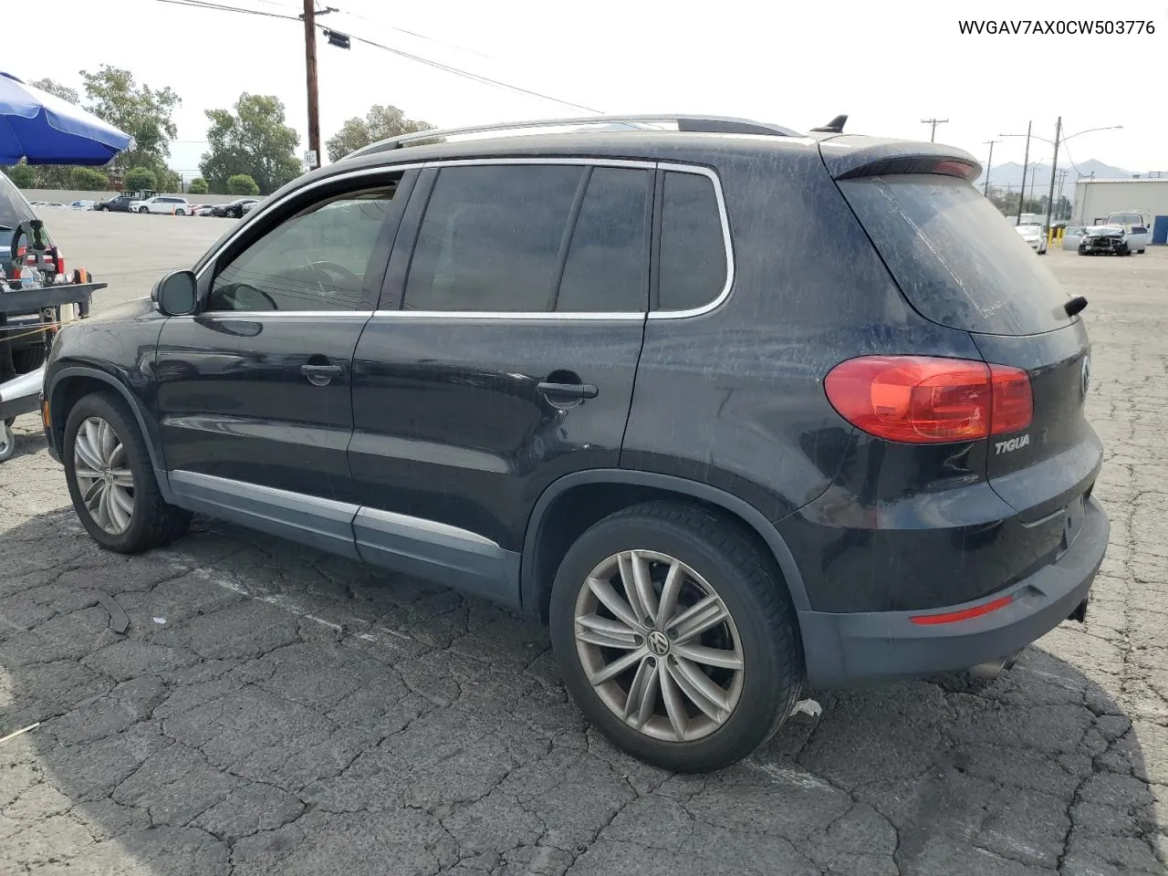 WVGAV7AX0CW503776 2012 Volkswagen Tiguan S