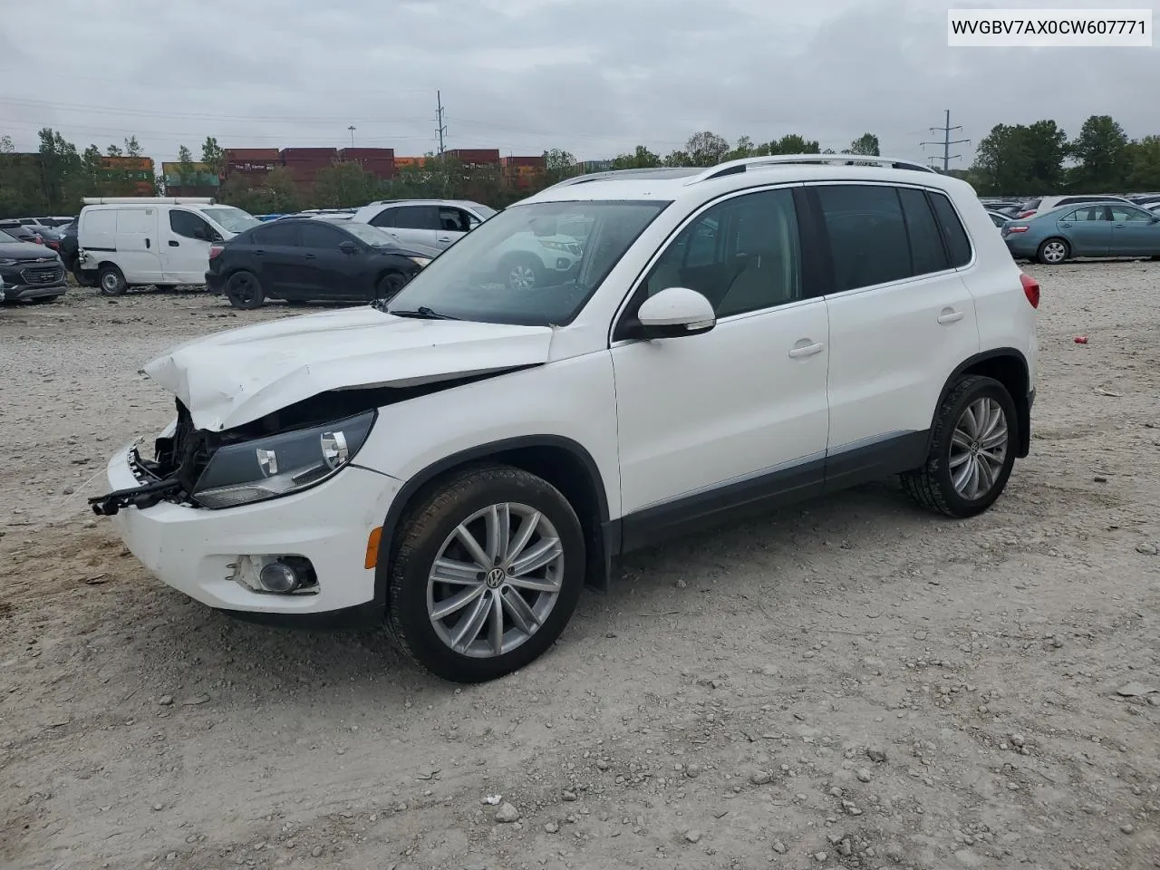 2012 Volkswagen Tiguan S VIN: WVGBV7AX0CW607771 Lot: 72925734