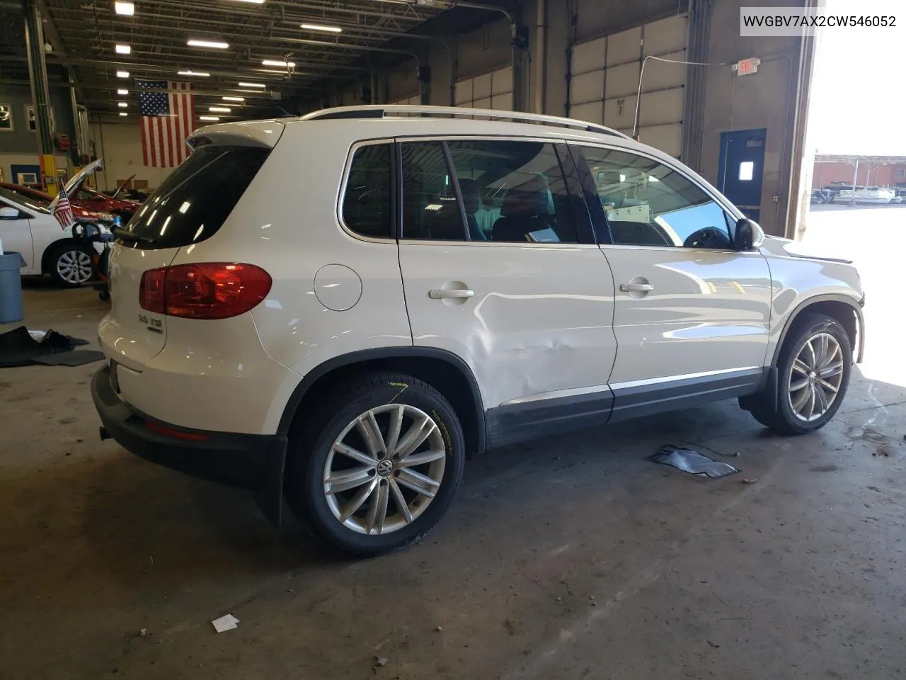 2012 Volkswagen Tiguan S VIN: WVGBV7AX2CW546052 Lot: 73377884