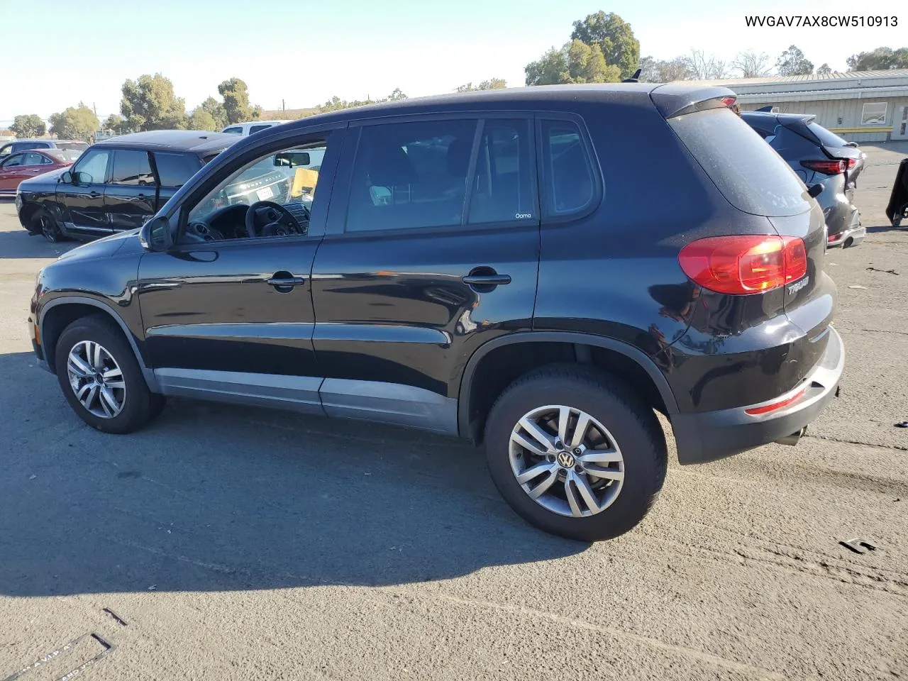 WVGAV7AX8CW510913 2012 Volkswagen Tiguan S