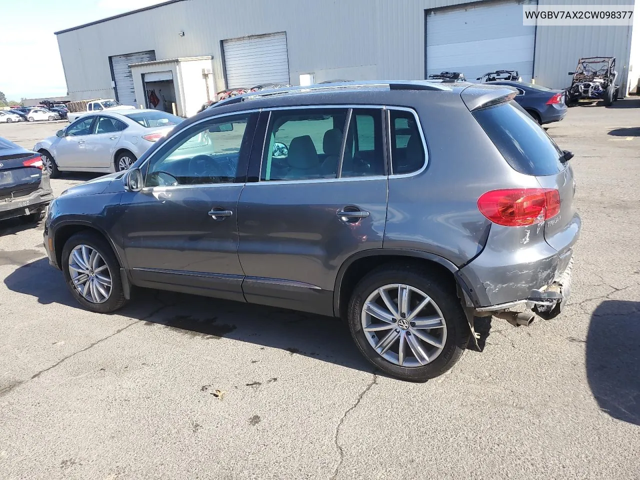 2012 Volkswagen Tiguan S VIN: WVGBV7AX2CW098377 Lot: 73527594