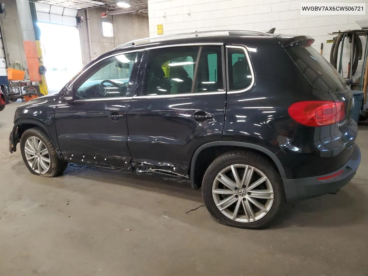 2012 Volkswagen Tiguan S VIN: WVGBV7AX6CW506721 Lot: 74059204