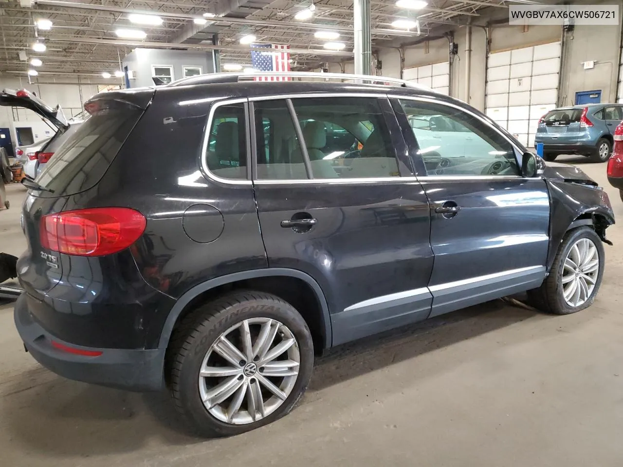 2012 Volkswagen Tiguan S VIN: WVGBV7AX6CW506721 Lot: 74059204