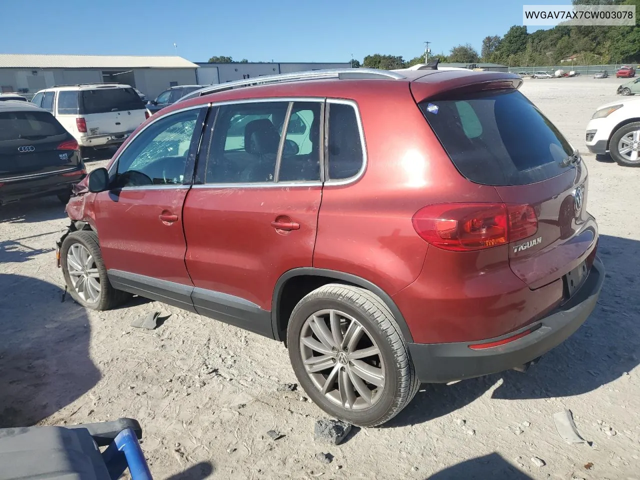 WVGAV7AX7CW003078 2012 Volkswagen Tiguan S