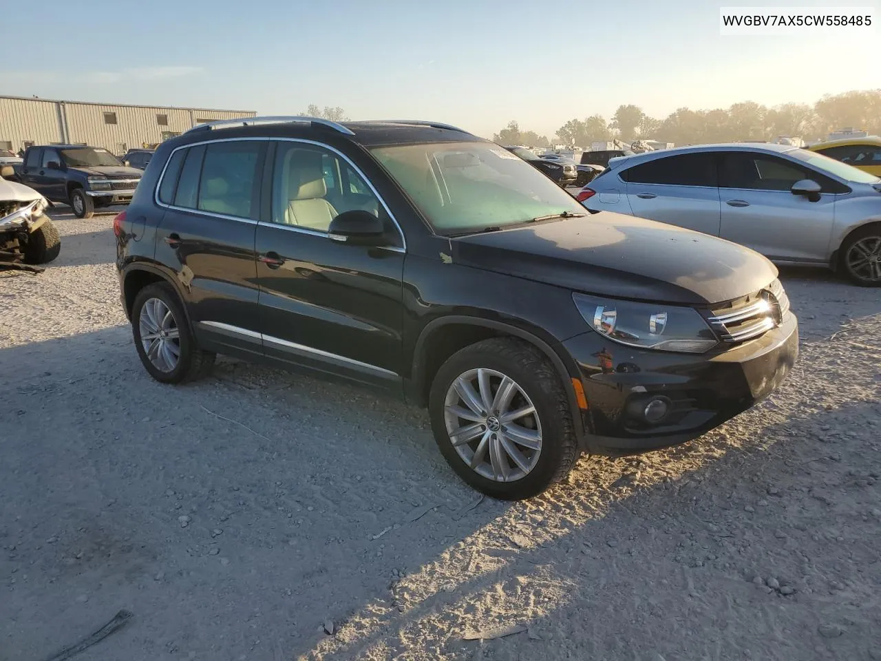 2012 Volkswagen Tiguan S VIN: WVGBV7AX5CW558485 Lot: 77001964