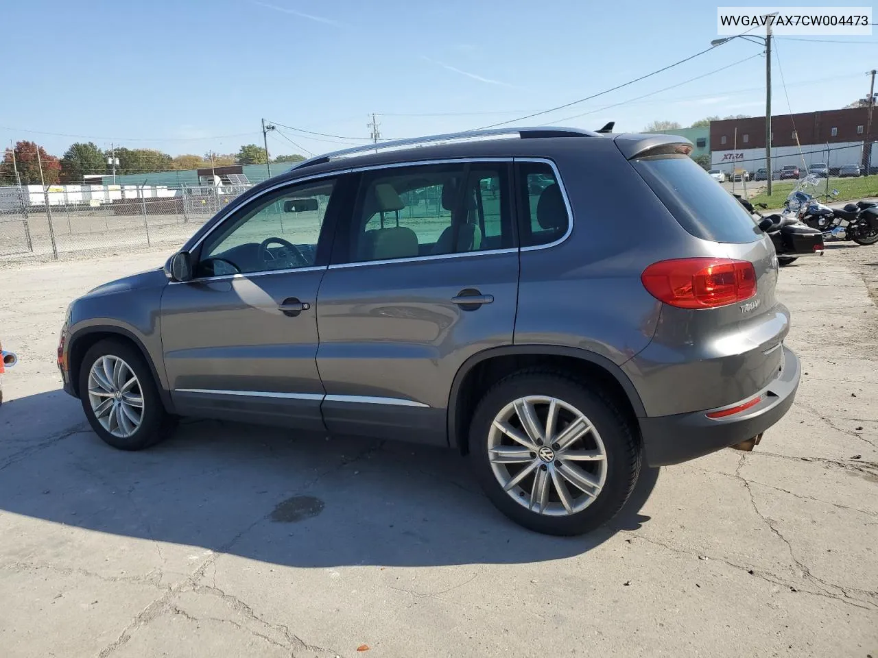 2012 Volkswagen Tiguan S VIN: WVGAV7AX7CW004473 Lot: 77257754