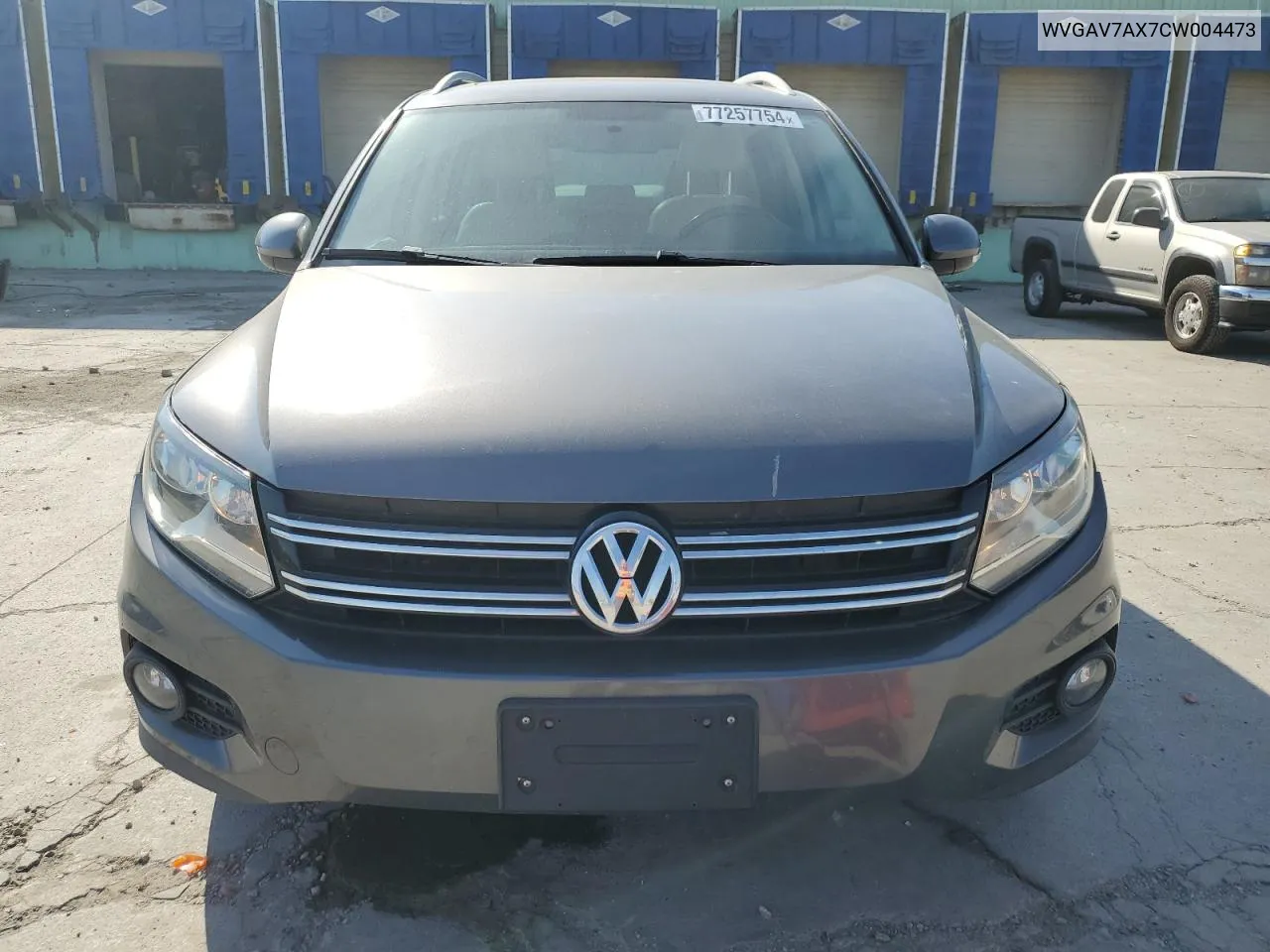 2012 Volkswagen Tiguan S VIN: WVGAV7AX7CW004473 Lot: 77257754