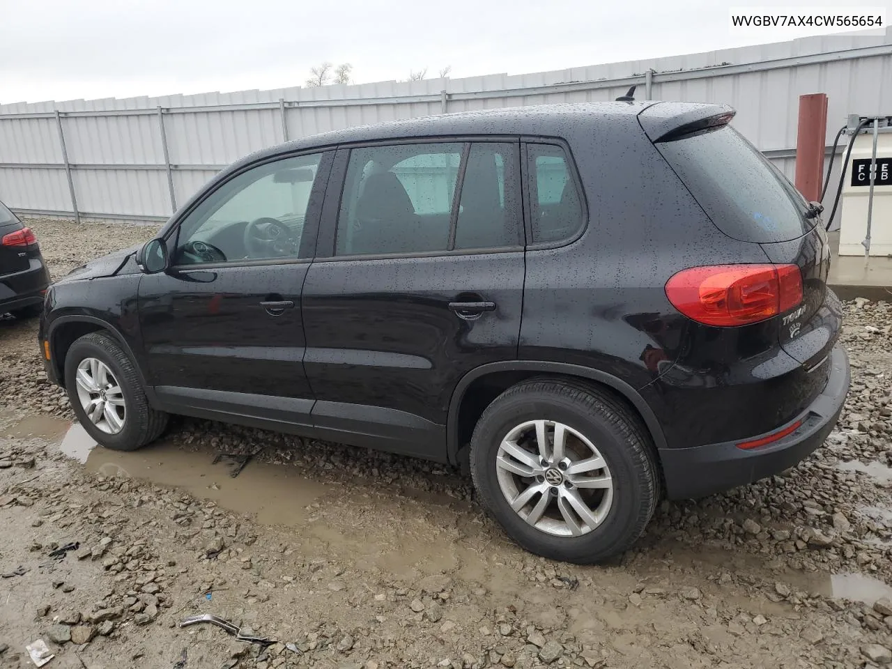 2012 Volkswagen Tiguan S VIN: WVGBV7AX4CW565654 Lot: 78980414