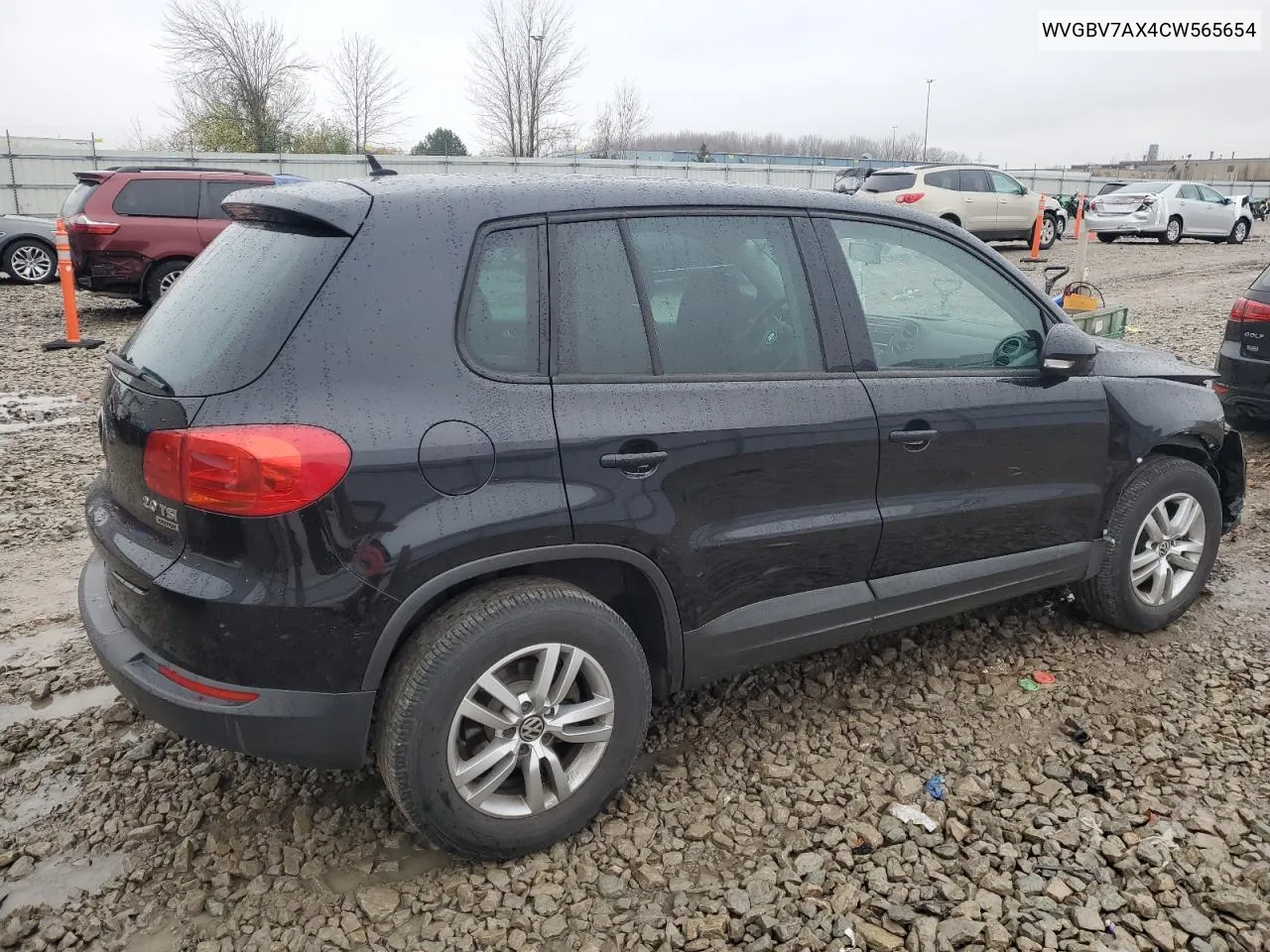 2012 Volkswagen Tiguan S VIN: WVGBV7AX4CW565654 Lot: 78980414