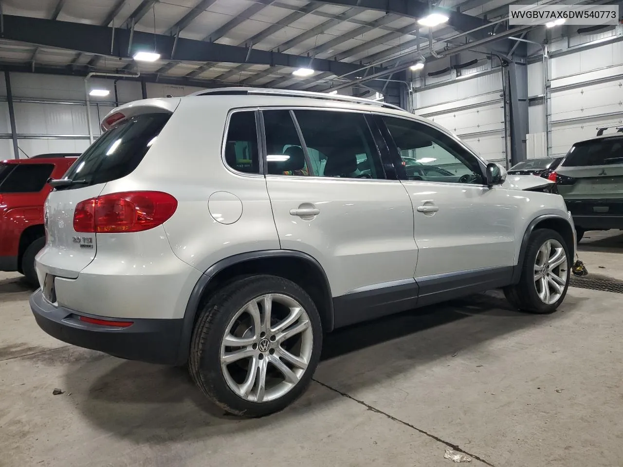 2013 Volkswagen Tiguan S VIN: WVGBV7AX6DW540773 Lot: 44178974