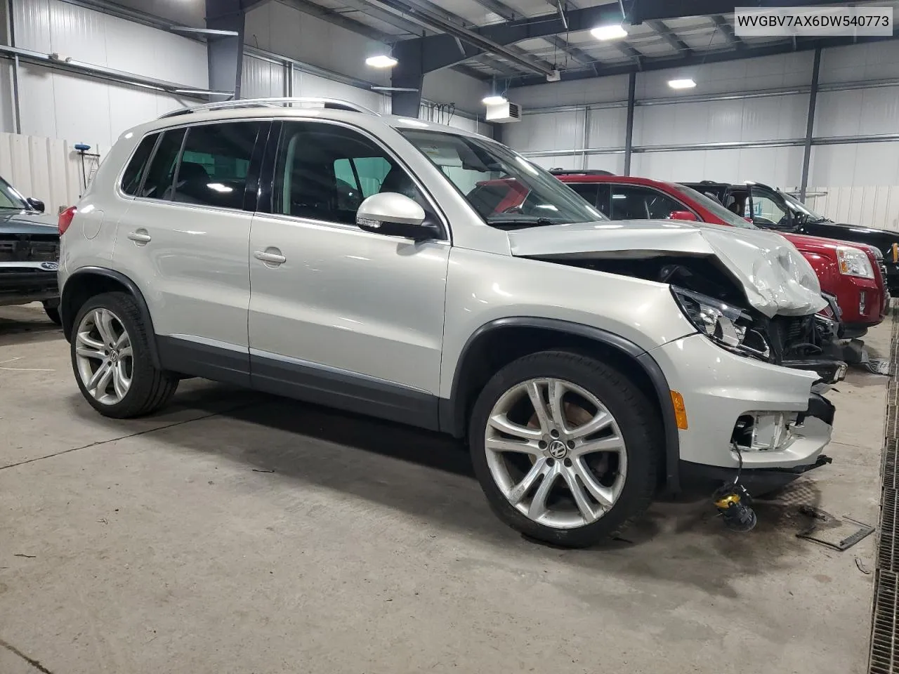 2013 Volkswagen Tiguan S VIN: WVGBV7AX6DW540773 Lot: 44178974