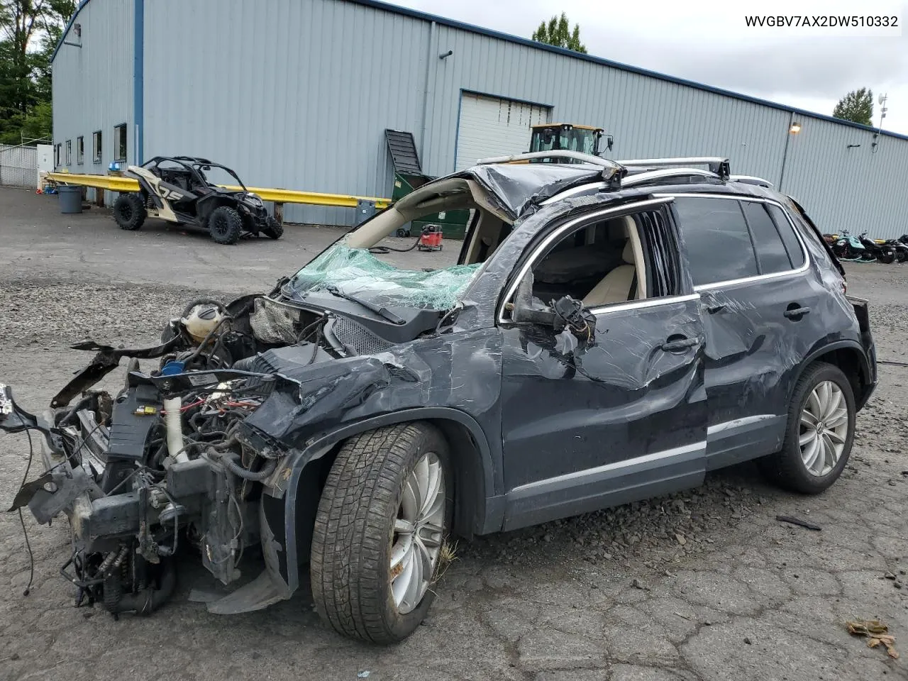 WVGBV7AX2DW510332 2013 Volkswagen Tiguan S