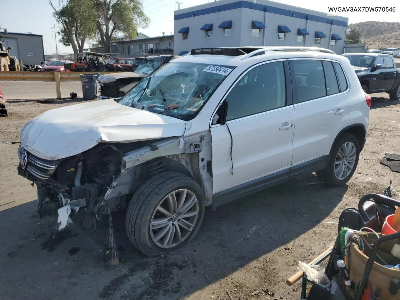 WVGAV3AX7DW570546 2013 Volkswagen Tiguan S