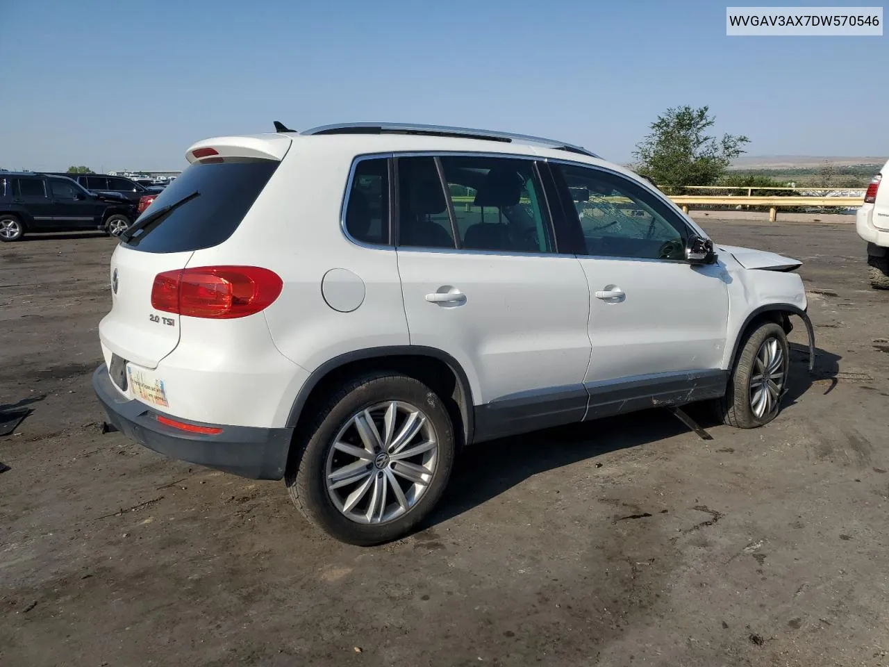 WVGAV3AX7DW570546 2013 Volkswagen Tiguan S