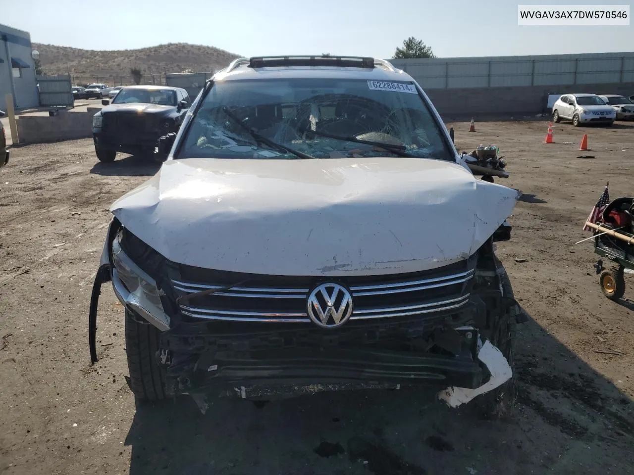 WVGAV3AX7DW570546 2013 Volkswagen Tiguan S