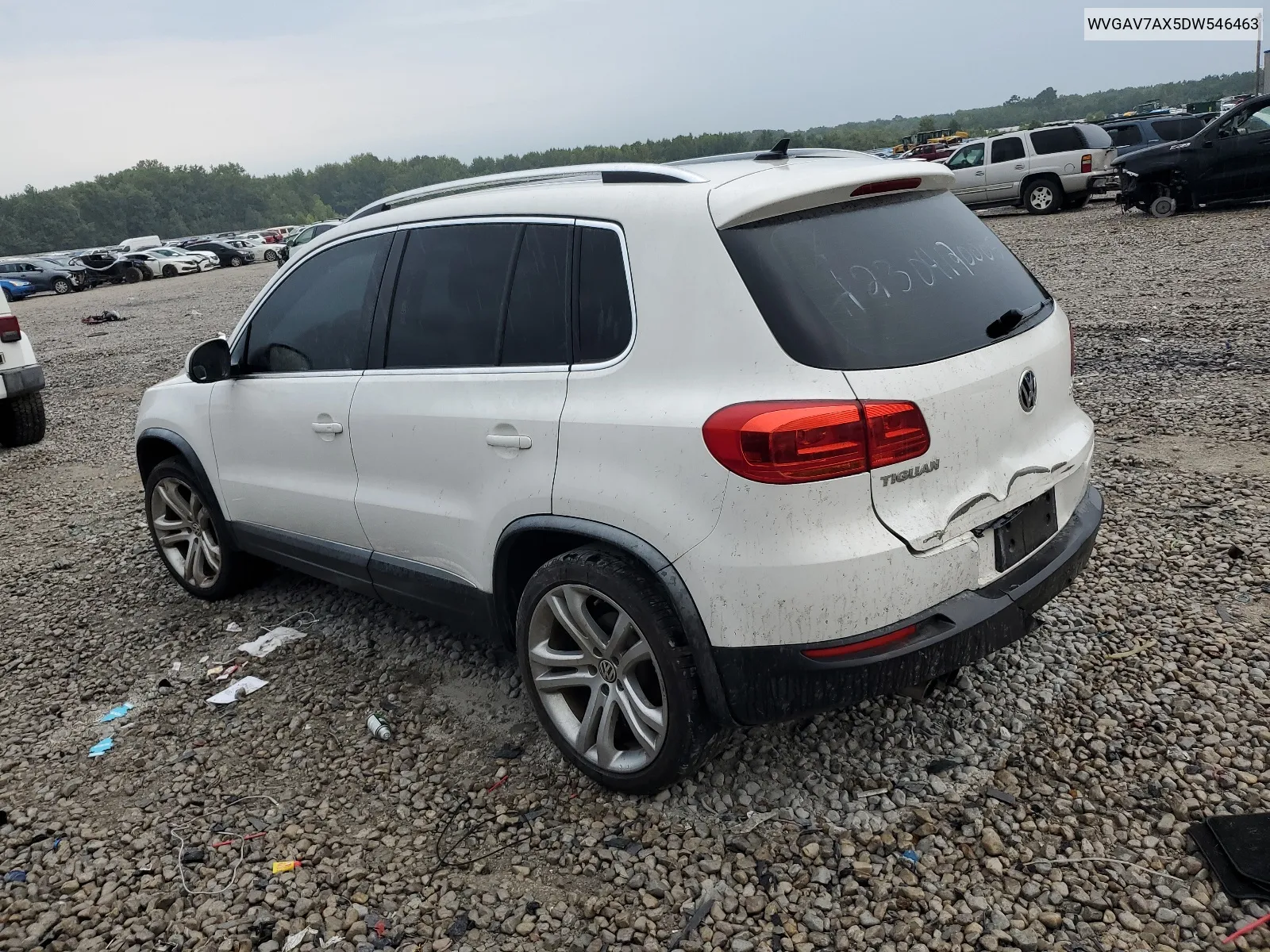 WVGAV7AX5DW546463 2013 Volkswagen Tiguan S