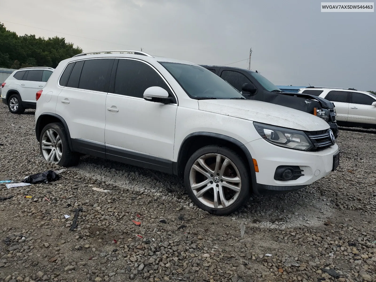 WVGAV7AX5DW546463 2013 Volkswagen Tiguan S