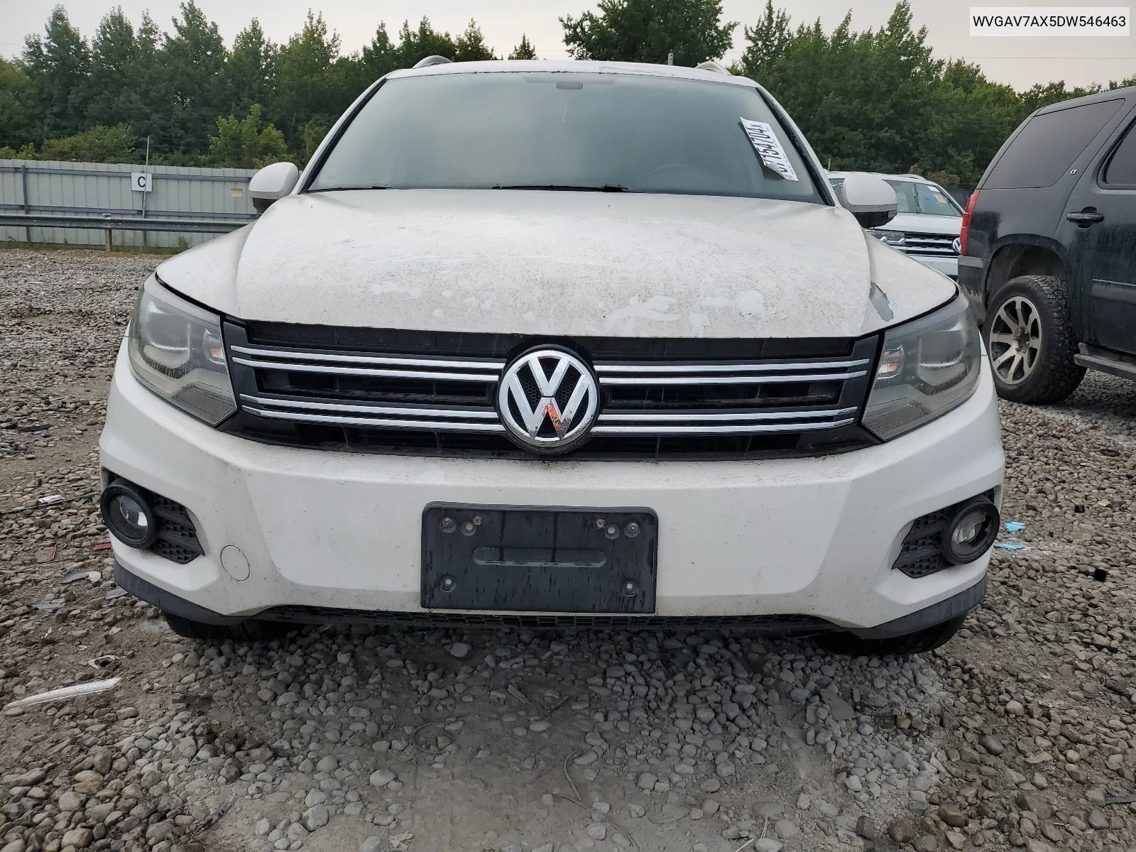 WVGAV7AX5DW546463 2013 Volkswagen Tiguan S