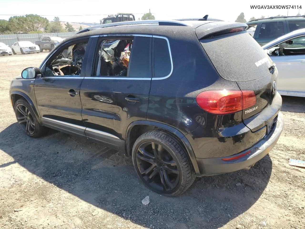 2013 Volkswagen Tiguan S VIN: WVGAV3AX9DW574114 Lot: 67578024