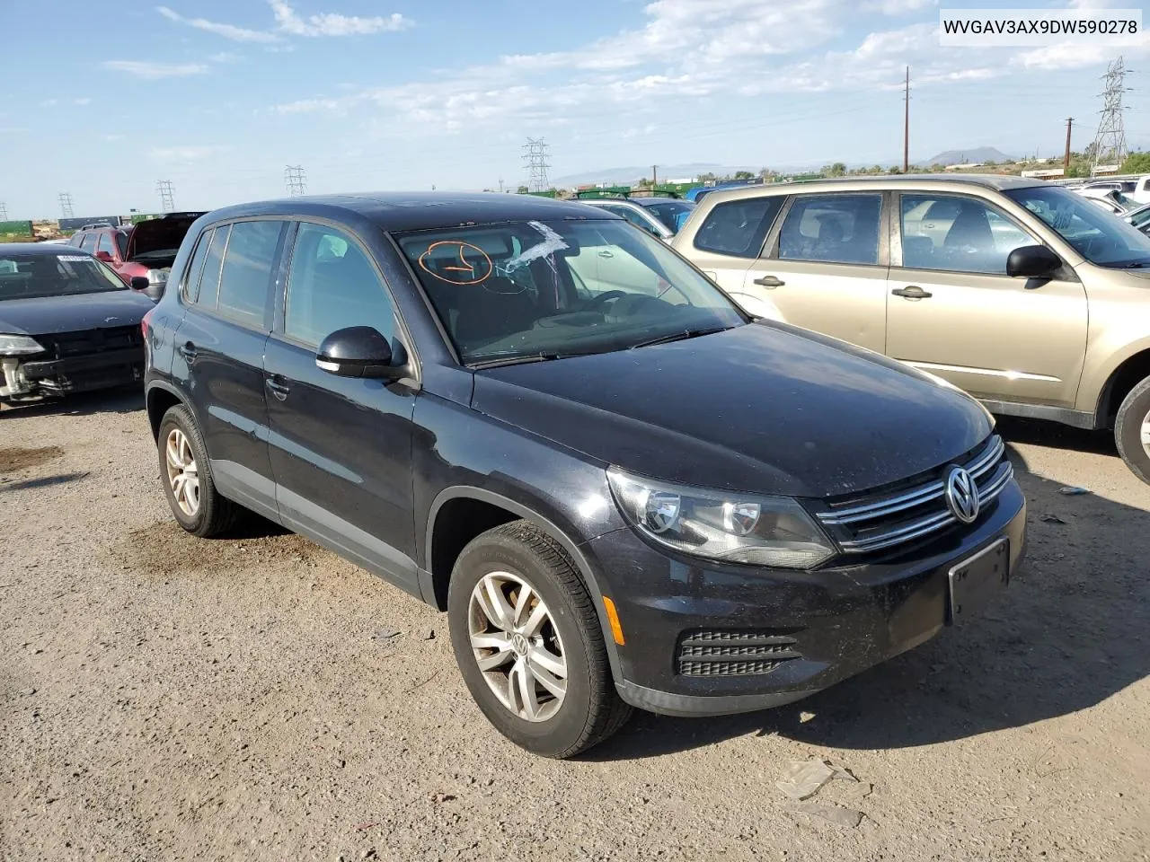 WVGAV3AX9DW590278 2013 Volkswagen Tiguan S