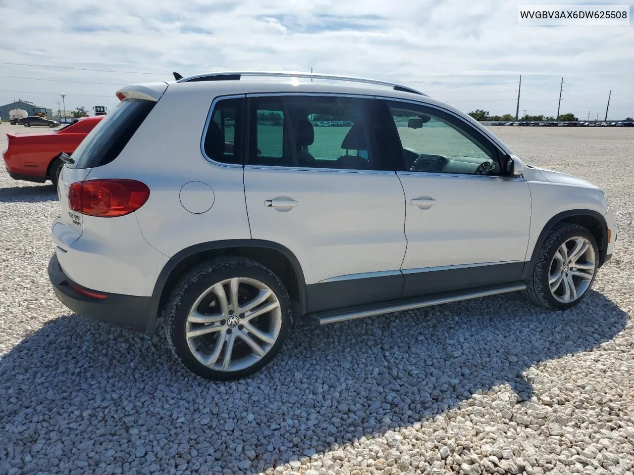 2013 Volkswagen Tiguan S VIN: WVGBV3AX6DW625508 Lot: 70720493