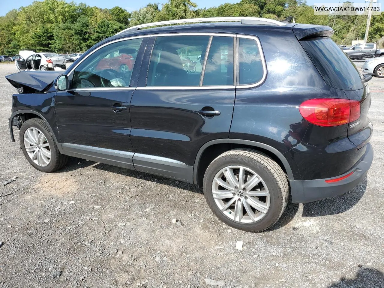 2013 Volkswagen Tiguan S VIN: WVGAV3AX1DW614783 Lot: 70752524