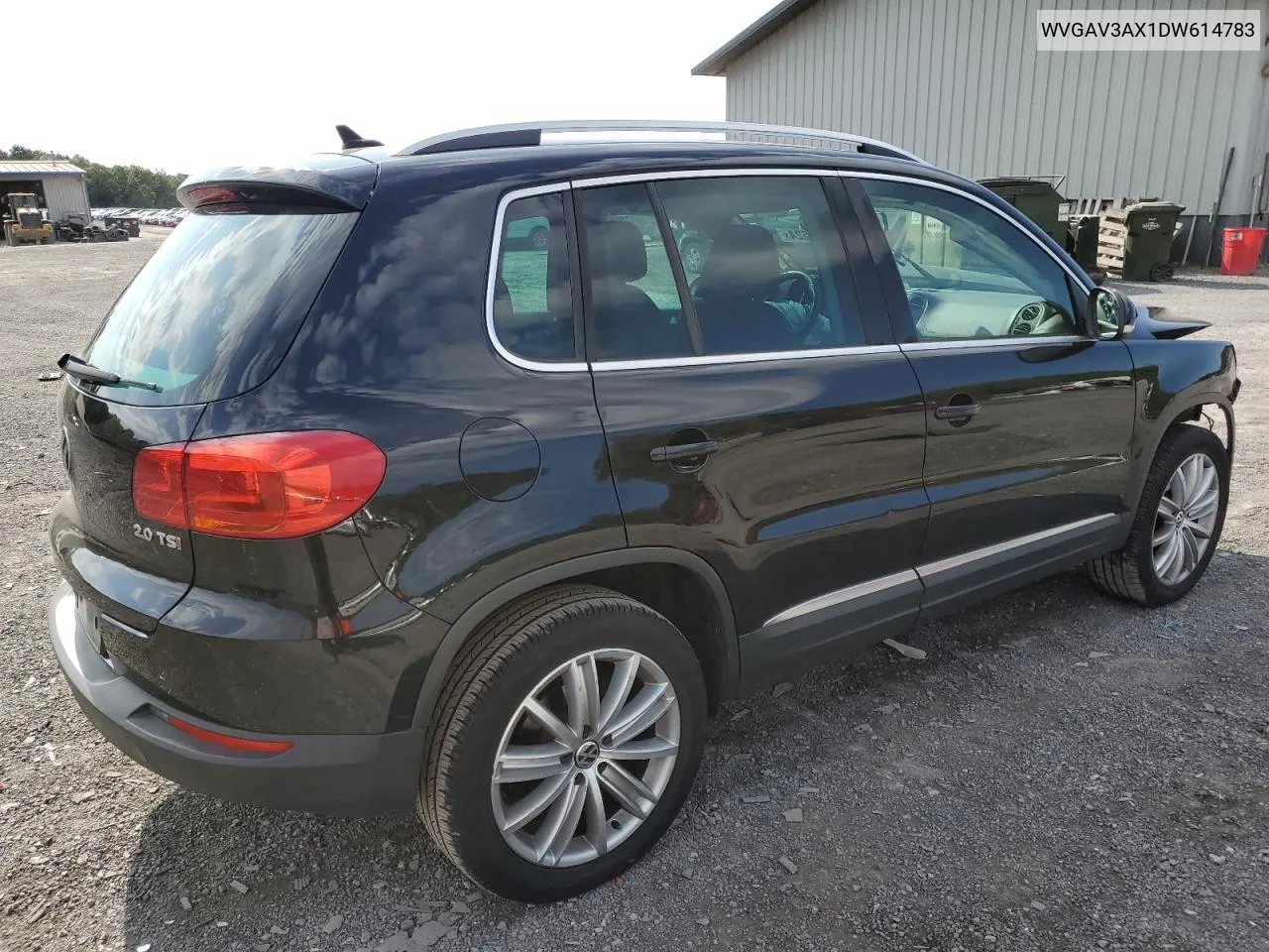 2013 Volkswagen Tiguan S VIN: WVGAV3AX1DW614783 Lot: 70752524