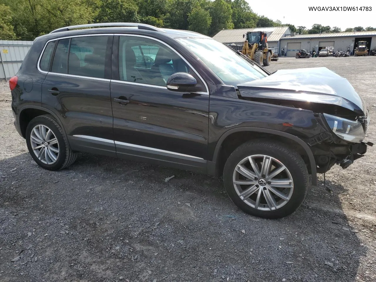 2013 Volkswagen Tiguan S VIN: WVGAV3AX1DW614783 Lot: 70752524