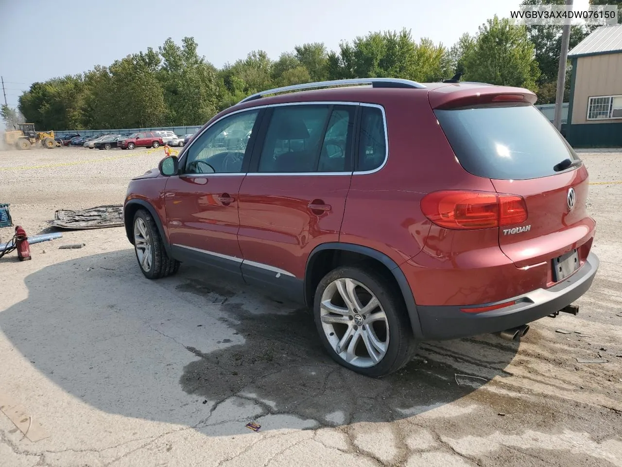 2013 Volkswagen Tiguan S VIN: WVGBV3AX4DW076150 Lot: 70895034