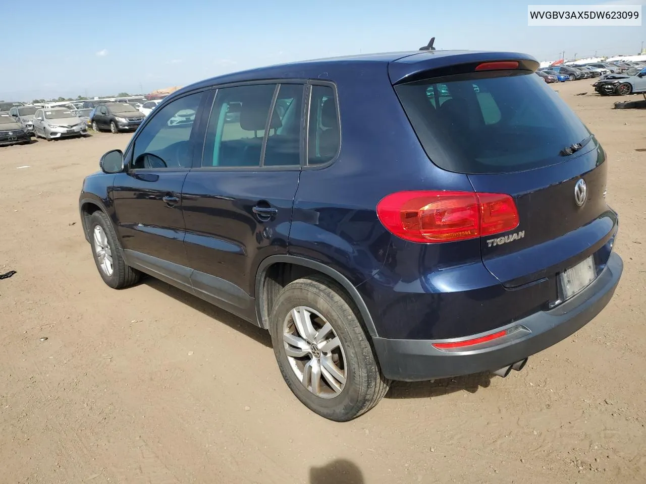 2013 Volkswagen Tiguan S VIN: WVGBV3AX5DW623099 Lot: 71218454