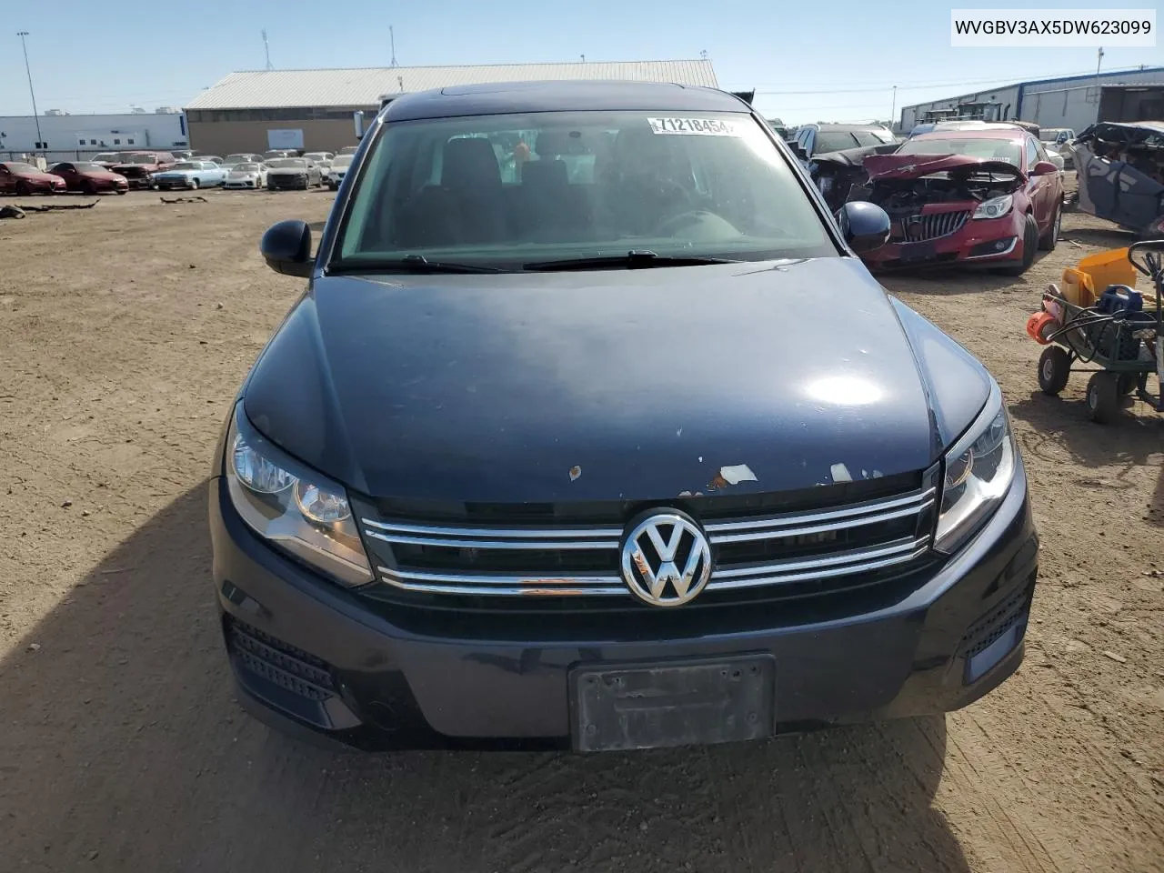 2013 Volkswagen Tiguan S VIN: WVGBV3AX5DW623099 Lot: 71218454