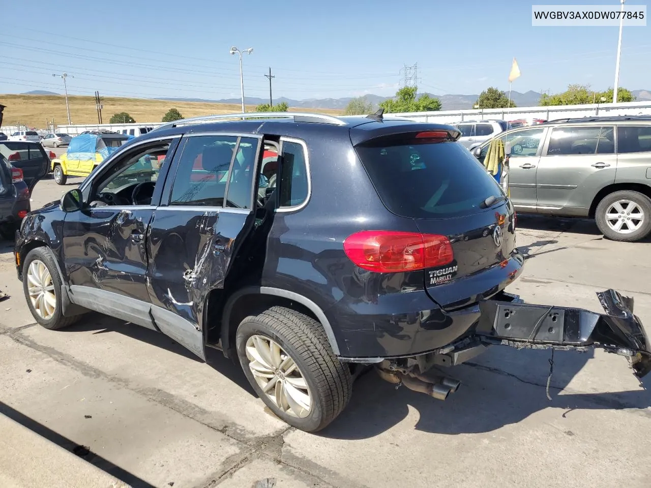 WVGBV3AX0DW077845 2013 Volkswagen Tiguan S