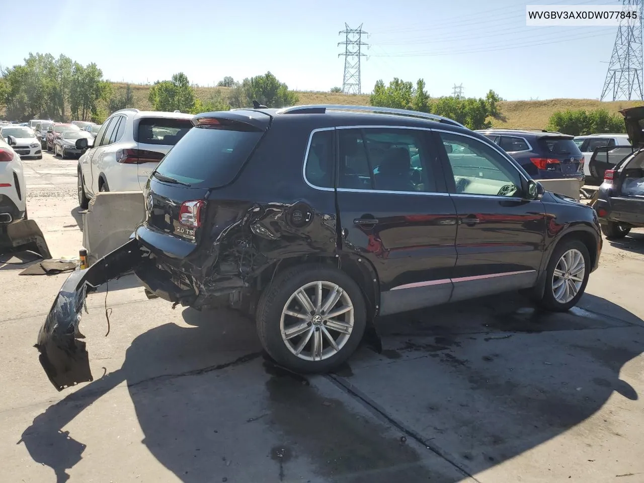 2013 Volkswagen Tiguan S VIN: WVGBV3AX0DW077845 Lot: 71371884