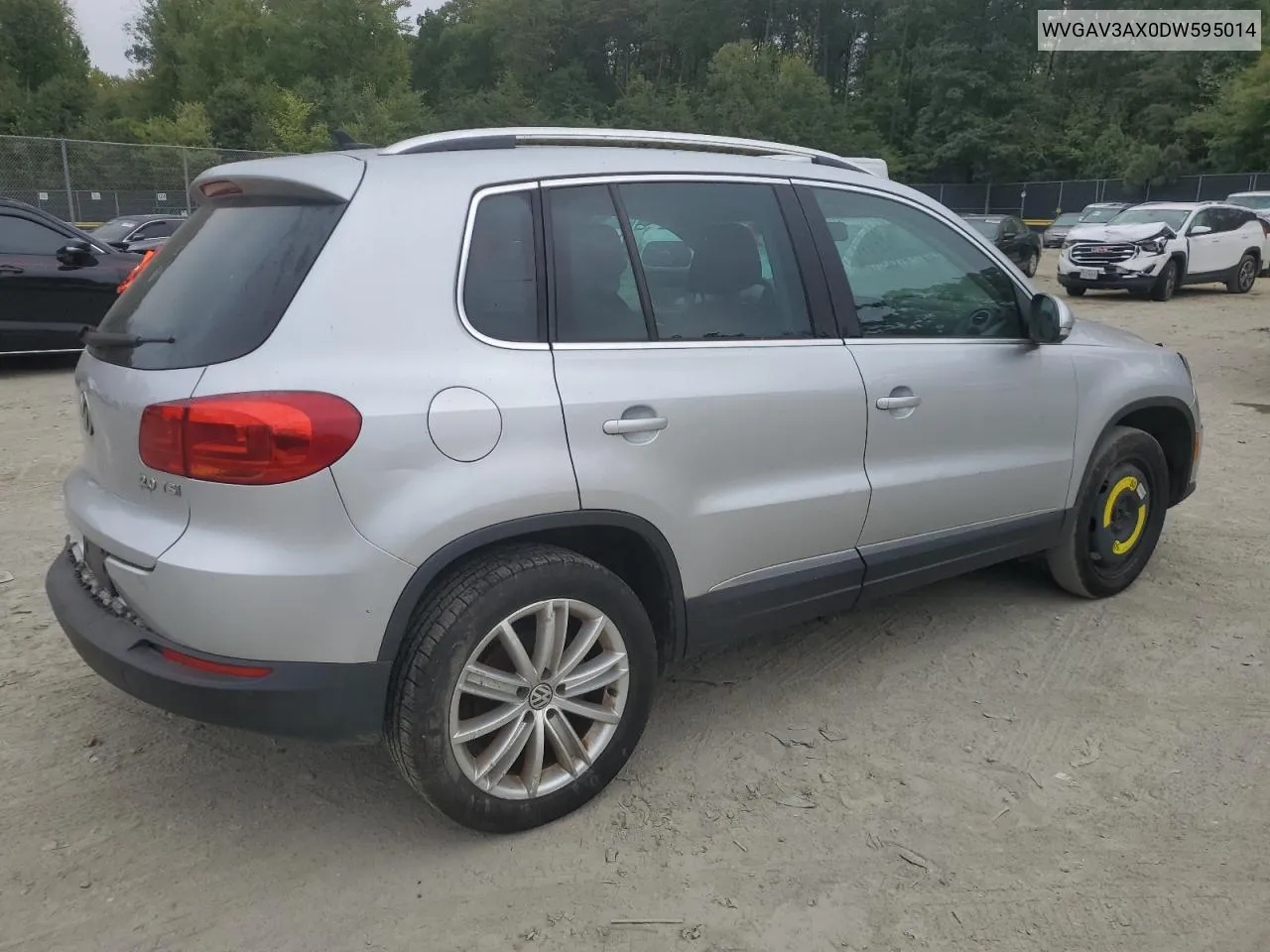 WVGAV3AX0DW595014 2013 Volkswagen Tiguan S