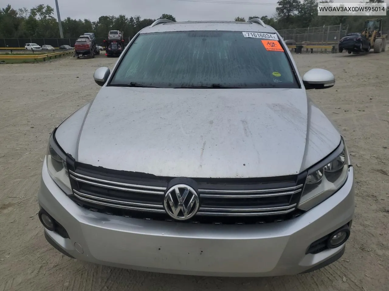 WVGAV3AX0DW595014 2013 Volkswagen Tiguan S