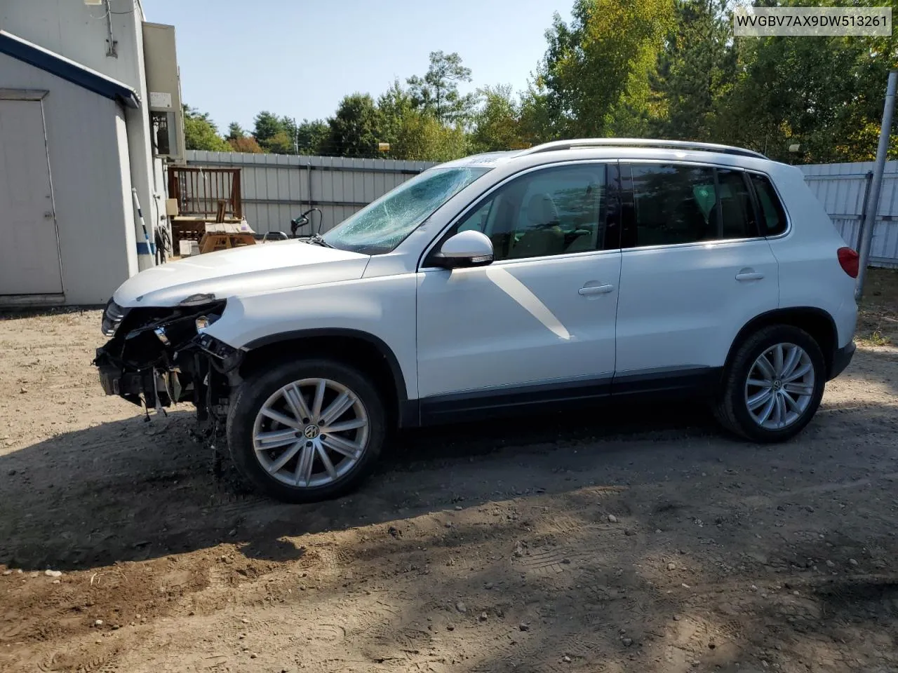 2013 Volkswagen Tiguan S VIN: WVGBV7AX9DW513261 Lot: 71807844