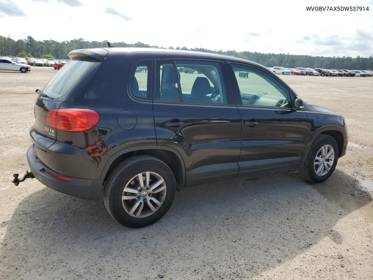 2013 Volkswagen Tiguan S VIN: WVGBV7AX5DW537914 Lot: 72034894