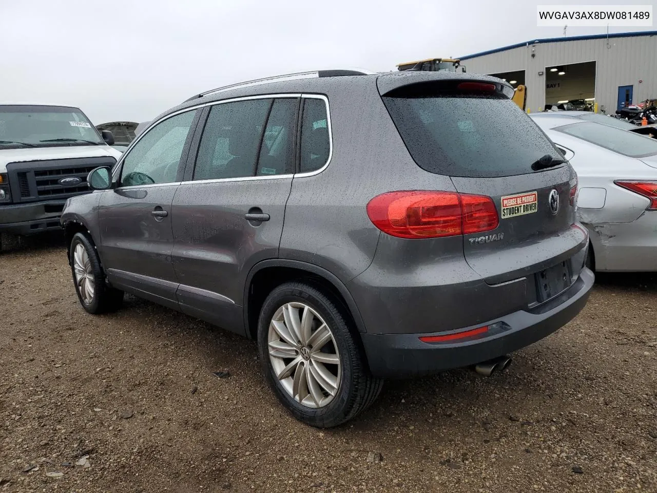 WVGAV3AX8DW081489 2013 Volkswagen Tiguan S