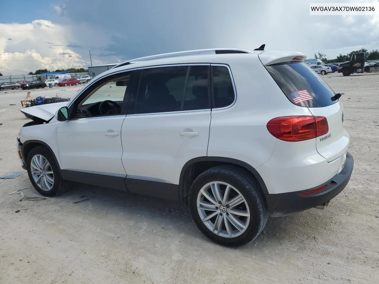 2013 Volkswagen Tiguan S VIN: WVGAV3AX7DW602136 Lot: 72393224