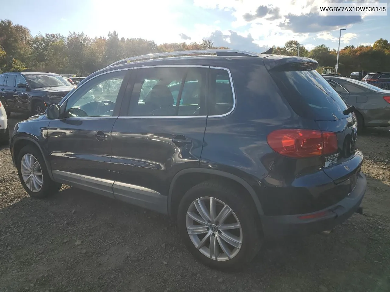 WVGBV7AX1DW536145 2013 Volkswagen Tiguan S