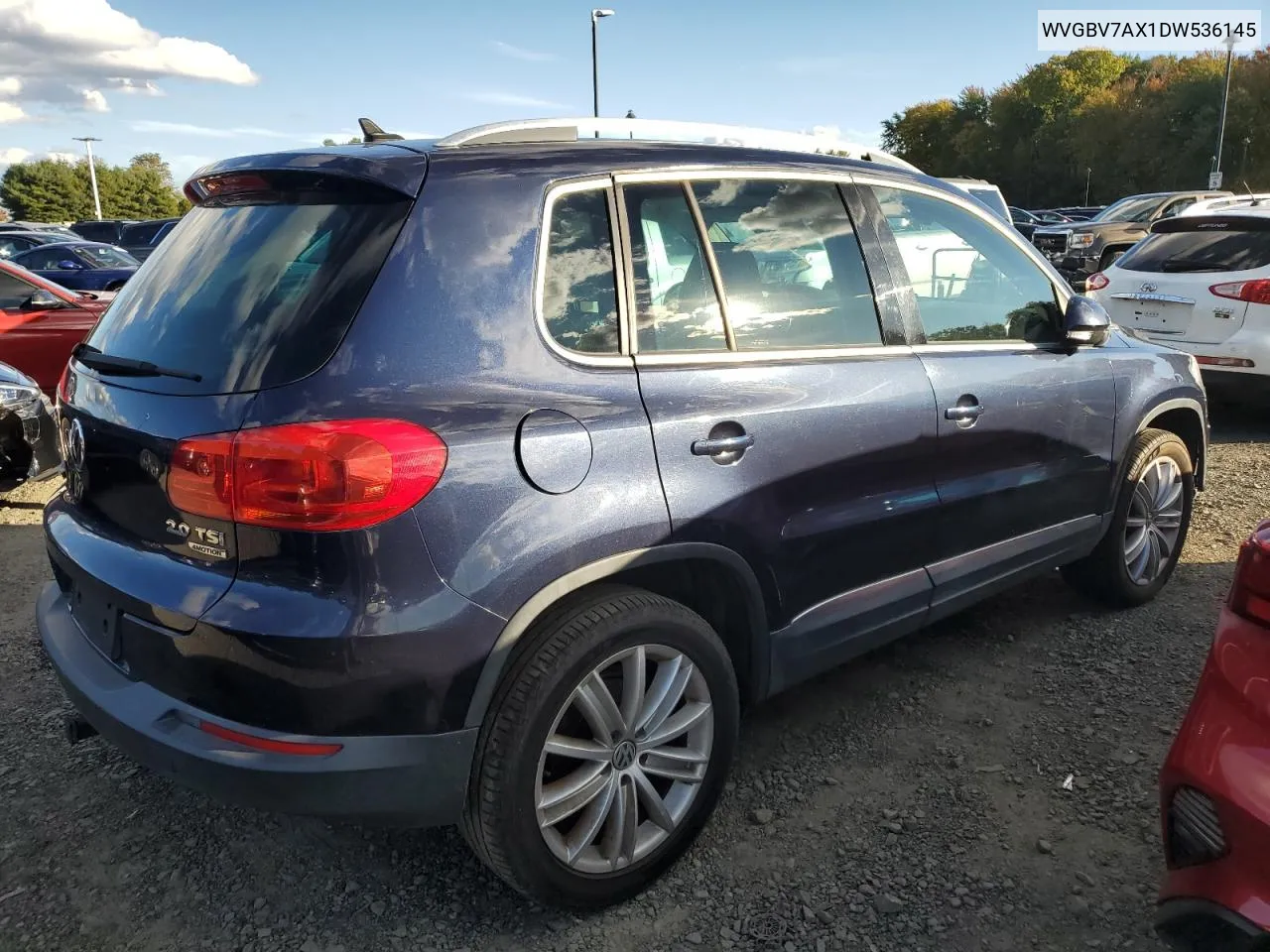 WVGBV7AX1DW536145 2013 Volkswagen Tiguan S