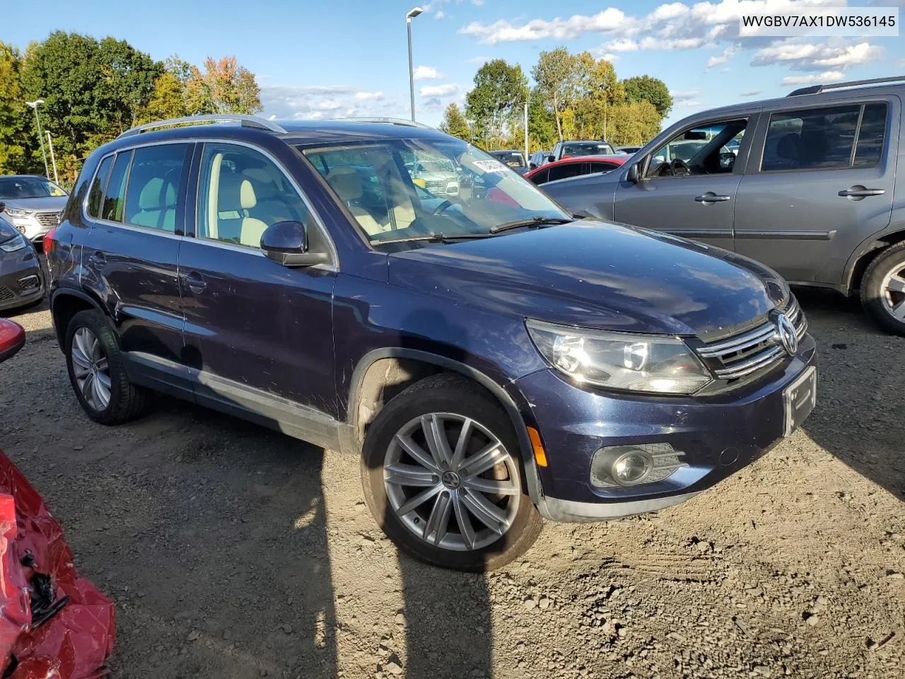 WVGBV7AX1DW536145 2013 Volkswagen Tiguan S