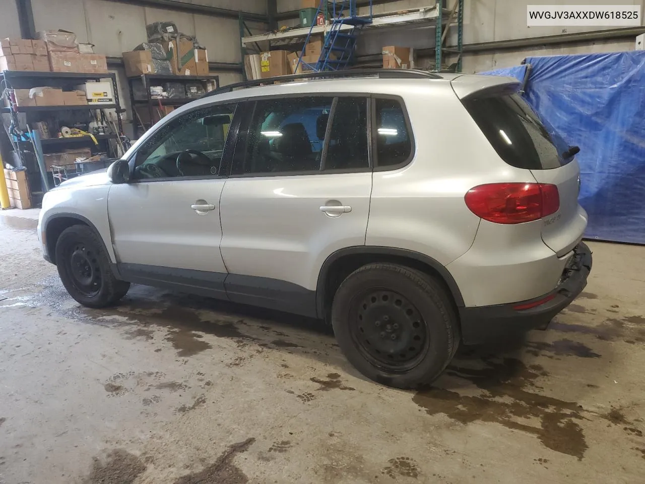 WVGJV3AXXDW618525 2013 Volkswagen Tiguan S