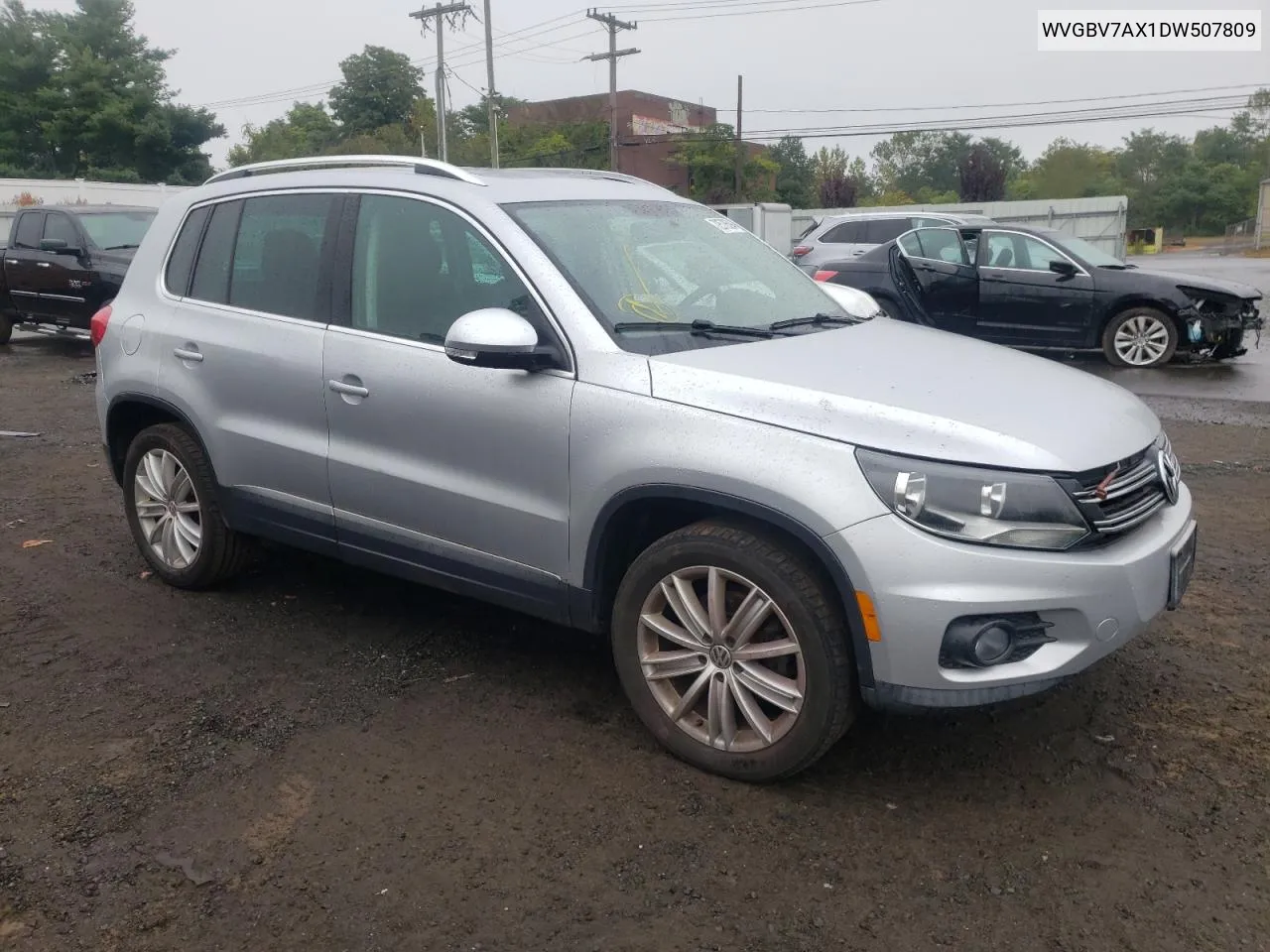 2013 Volkswagen Tiguan S VIN: WVGBV7AX1DW507809 Lot: 72578594