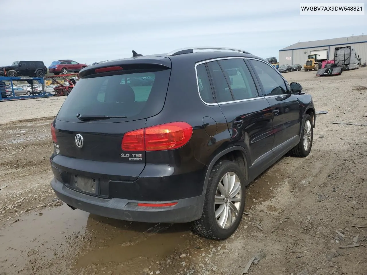 WVGBV7AX9DW548821 2013 Volkswagen Tiguan S