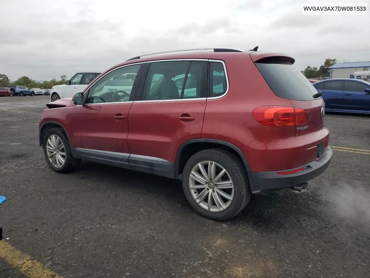 2013 Volkswagen Tiguan S VIN: WVGAV3AX7DW081533 Lot: 73030524