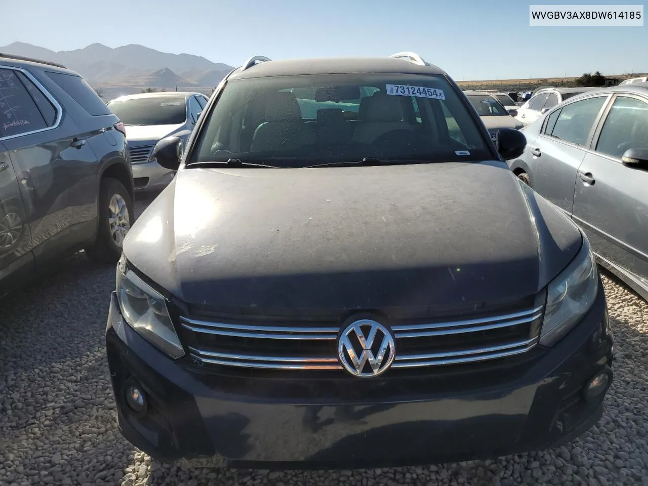 2013 Volkswagen Tiguan S VIN: WVGBV3AX8DW614185 Lot: 73124454