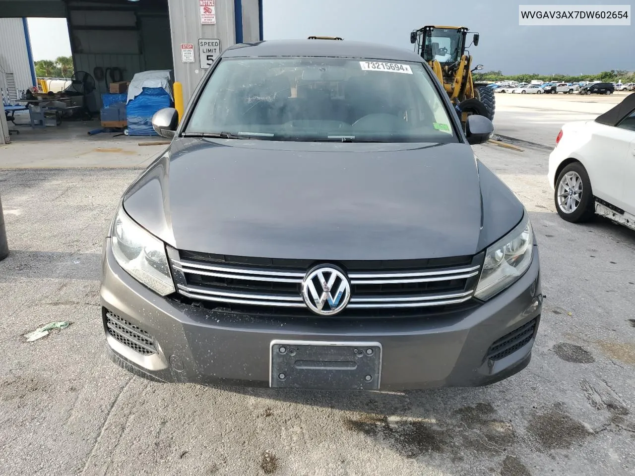 2013 Volkswagen Tiguan S VIN: WVGAV3AX7DW602654 Lot: 73215694