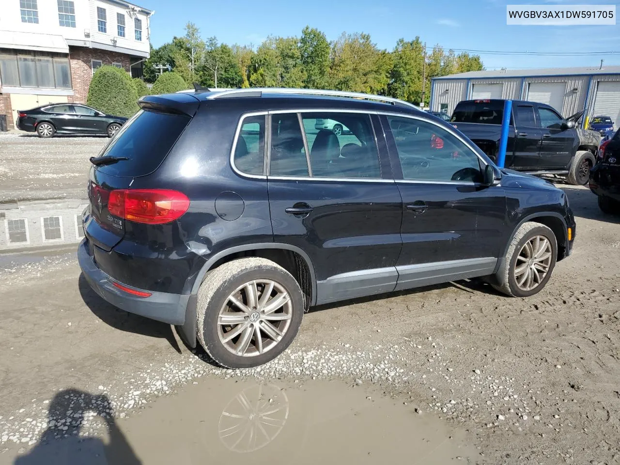 2013 Volkswagen Tiguan S VIN: WVGBV3AX1DW591705 Lot: 73468304